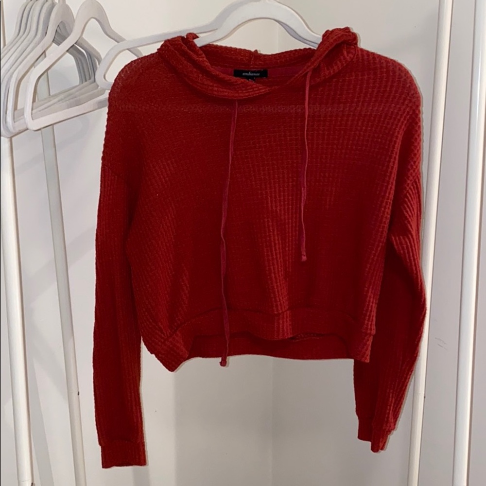 Crop sweater!